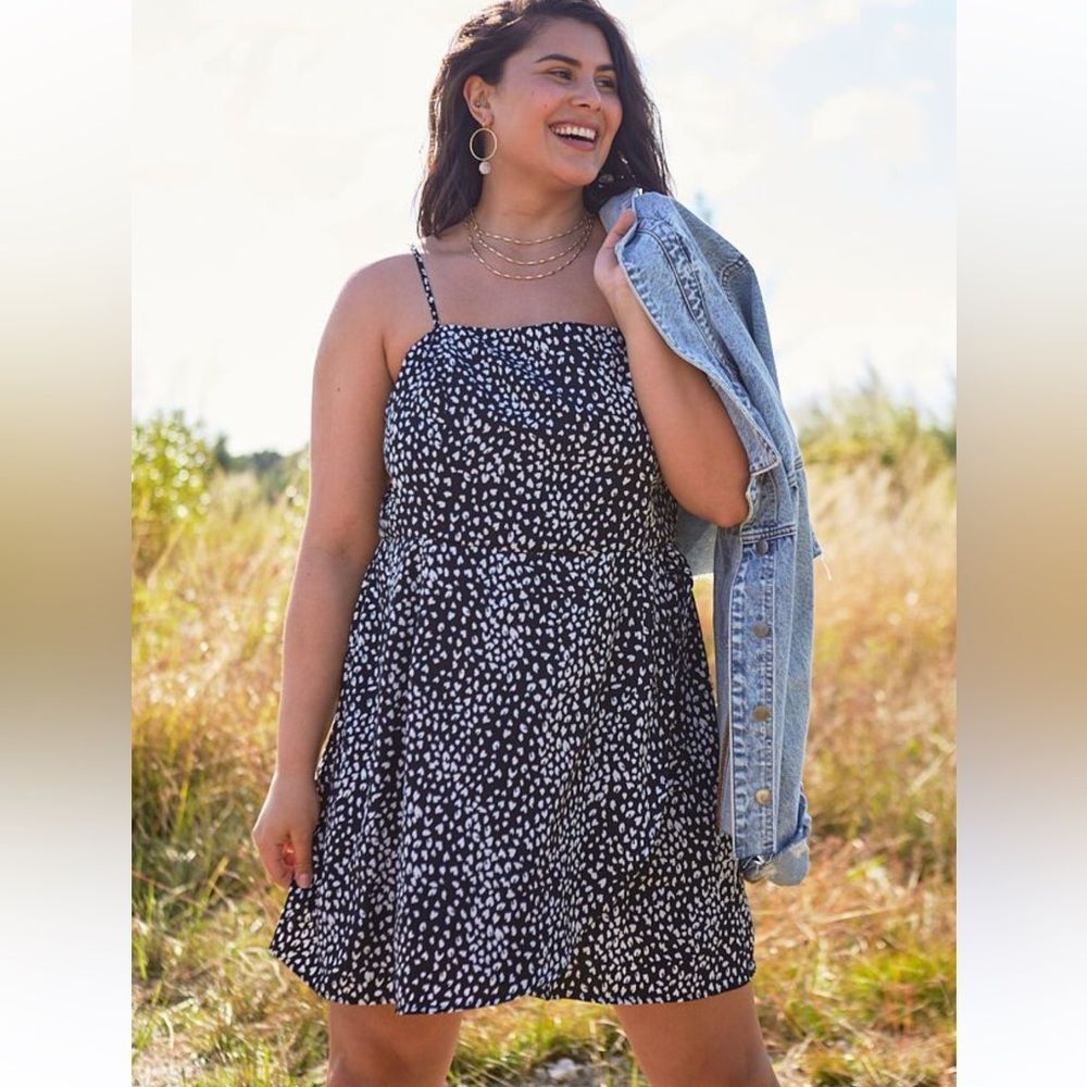 Arula A Beautiful Soul Black Carlin Dress Size B 2X NWOT